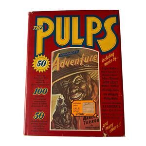 The Pulps edited by Tony Goodstone Hardcover Book 1970 1st Edition